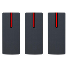 3X IP68 Waterproof IC Card Reader 13.56Khz Proximity Card Access Control Slave Reader Support Wiegand 26/34 Output