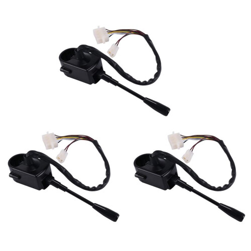 3X Interruptor de Sinal de Mudança de Direção da Coluna de Direção Interruptor de Luz Distante e Próximo Botão de Buzina para - e Trator e