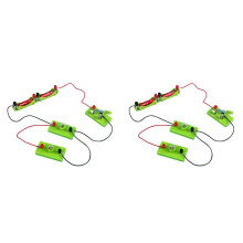 2X DIY Circuit Electricity Learning Kit Physics Educational Toys for Children STEM Experiment Teaching