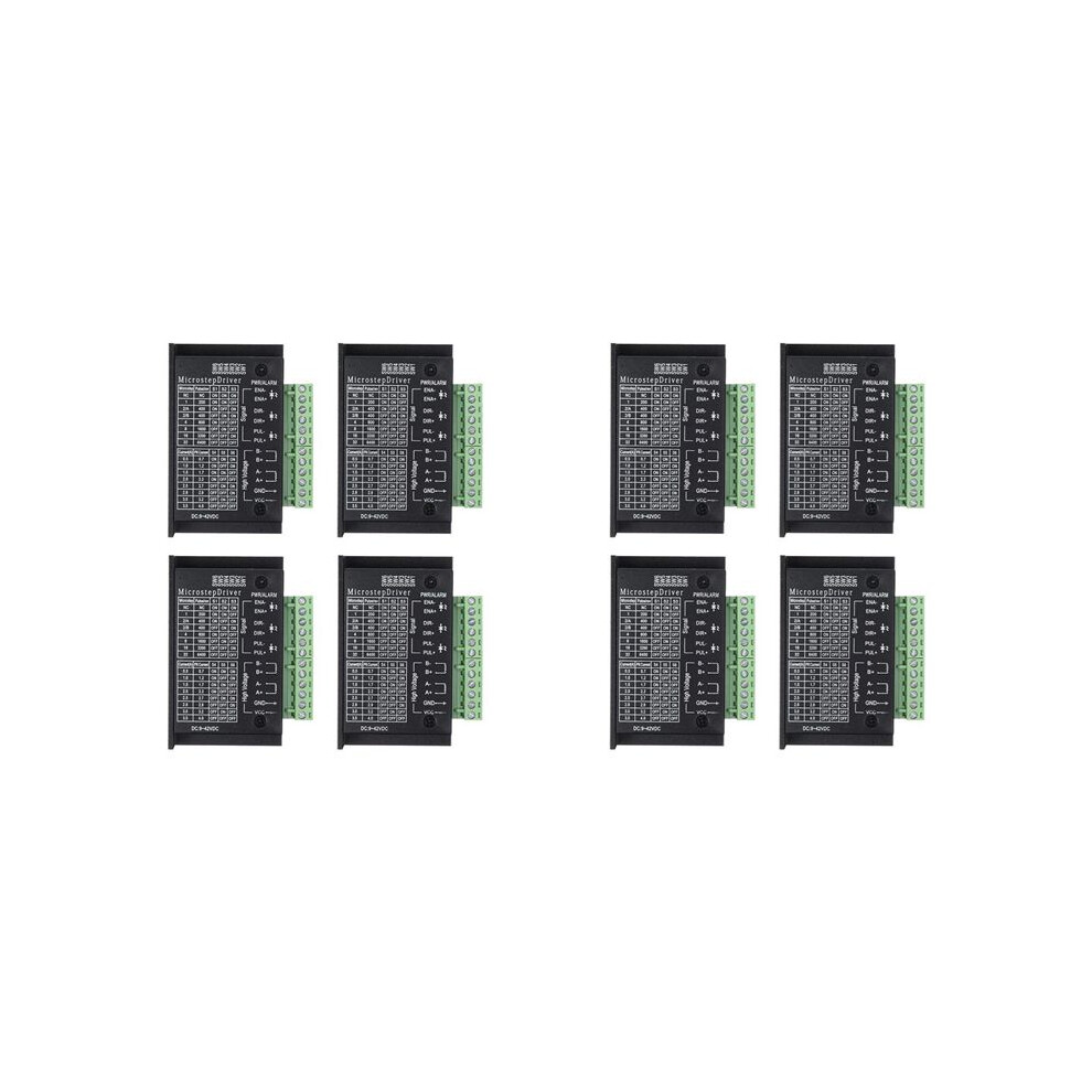 Tb6600 Stepper Motor Drivers, 8Pack 4A Stepper Driver Controller Cnc Digital Step Driver For 42/57/86 Stepper Motor 6031070632659
