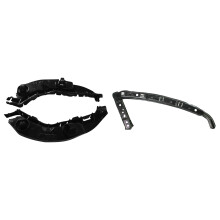 2 Pcs Car Front Bumper Bracket for & 1 Pcs Car Left Front Bumper Headlight Fixed Support Bracket