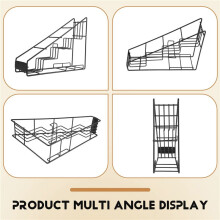 Flasche Draht Display Rack  Sirup Rack Kaffee Lagerregal Multifunktions-Milch Teetasse Rack Display