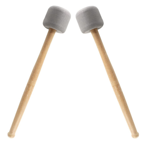 4Pcs Bass Drum Mallets Sticks Mallets Foam  Drum Mallets for Marching Band Percussion