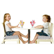 3X Children Increased Chair Pad Baby Dining Cushion Adjustable Removable Highchair Chair Booster Cushion Chair