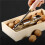 2pcs Pecan Nut Cracker Tool , Wood Handle Base with Rectangular Wooden Box Base for Walnuts, Chestnuts, Almonds 6