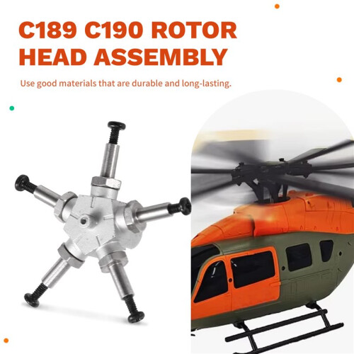 Kit de Braçadeiras para Rotor de Helicóptero de Brinquedo RC C189, C190 2