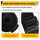 6 PCS Plastic Cymbal Nuts,Quick-Set Cymbal Nut for Percussion Drum Kit,Percussion Replacement Parts 6