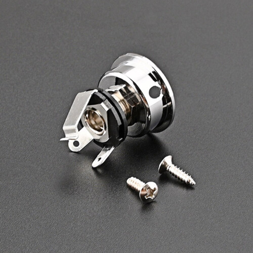 Tomada de SaíDa EstéReo Jack de Guitarra de 6,35 Mm 1/4 Polegadas para PeçAs de Guitarra EléTrica Telecaster 2