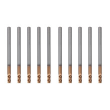 10 StüCke 3mm VHM Schaft FräSer Schaft FräSer D3X8XD4X50L 4Flute Seiten FräSen Nuten Profilierung Plan FräSer Standard LäNge