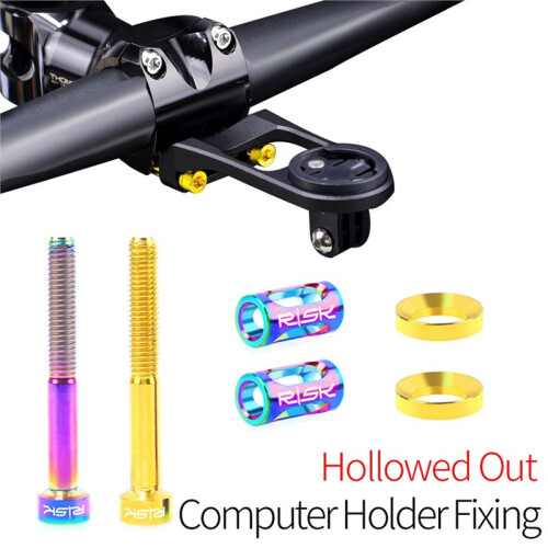 RISK Vis de Fixation M5x40mm pour Support de Compteur de Vélo (Route/VTT) - Potence - A 1