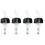 48 Pcs 25ML Clear Auto Measure Quick Shot Pourers 1