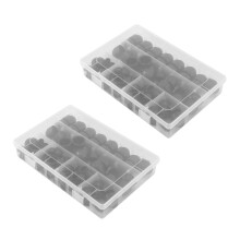 290Pcs Hex Nut Cover Protective M4-M12 Bolt Cap Protection Caps Covers Exposed Hexagon Plastic