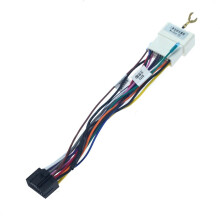2 Stück Auto Stereo Radio 16PIN Adapter Kabel Baugruppe für  Lancer-Ex ASX Power Kabel