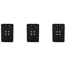 3X CPU Backplate Kühler, Kühler Backplate Computer Kühl Körper Backplate Halterung, Gute Wärme Ableitung, für AM4