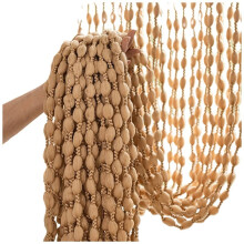 1PC Polyester Beaded Curtains for Doorways - Tassel Cord Room Divider for Wedding Salon