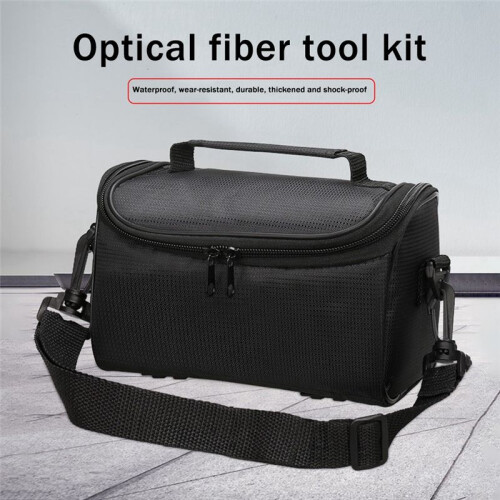 2X Fiber Optic Tool Empty Network Tool Empty Bag Portable Bag for Optical Fiber Tool Universal 2