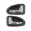 1Pair Front Door Handle Chrome Inner Handle 8200915598 8200915599 for Megan Clio Trafic Scenic 1996-2003 Interior Pull 1