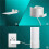 2X Router Wall Mount Bracket Mesh WiFi System Storage Bracket with Cord Management for Office for  Deco M4/E4/P9 2