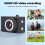 Retro-CCD-Kamera 1 MP tragbar 32 GB Speicher 10