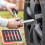 5PCS Deep Metric Socket Set, 3/8-Inch Drive Thin Wall Socket, 6-Point 8-10-12-13-14MM - Extra Long Deep 120MM 4