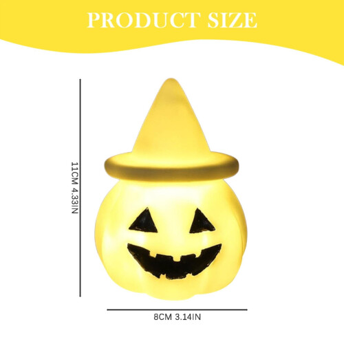 3D LED Pumpkin Night Light Battery-Powered Halloween Desk 2