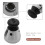 Pentola un Pressione Relief Jigger Valve1,5 Pollici Ad Alta 2 Pezzi Nero 5