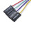 4Pcs Computer Case ATX Power  Off Reset  Cable with 2 LED Light Light Red Green ATX Case Front Bezel Wire,65cm 5