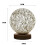 Lampe de chevet LED en rotin, intensité variable, 15 cm 3