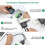 5X USB to  Data Cable, 2.5/3.5 Inch USB3.0 Easy Drive Cable  Hard Disk Adapter Cable(US Plug) 4