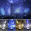 Projetor de céu estrelado em LED com música e rotação de 360 3