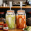 Pack of 2 Additional Glass Fermentation Canisters for Making 6