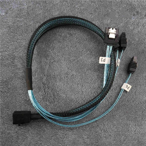 5X Internal  SAS to  Cable, SFF-8643 to  Forward Breakout Compatible with  Controller Hard Drive (1.6Ft) 1