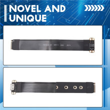 Cable Adaptador M.2 NVMe PCIE 4.0 A Oculink SFF-8611 SFF-8612 Hembra Cable de Extensión de Tarjeta Gráfica Externa para Computadora Portátil
