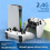 Wireless Gaming Controller Kit 2 Players Handheld Game Console TV Game Controller for PSP 10 Emulators 128G+15000 Games 2