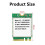 For Orange Pi 5  Wireless Network Card WiFi 6 Module for OPi5  Wi-Fi 6+ 5.2 Development Board 7