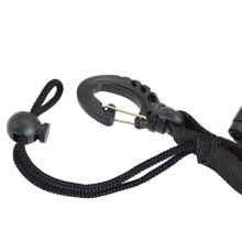 Corde de Perte D'Appareil Photo de Plongée Sous-Marine Corde Télescopique BCD Corde Anti-Perte en Fil D'Acier à Ressort en TPU Violet
