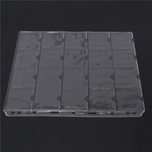 10 PCS 20 Poches Porte-Monnaie Classique Pages de Dossier pour Album de Stockage Sac Organisateur de Stockage Transparent