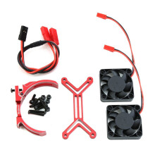 5687 56113 Dissipateur de Chaleur Moteur Dissipateur Thermique Double Ventilateur de Refroidissement 56-58 mm Pour PièCes de Mise à Niveau 1/5
