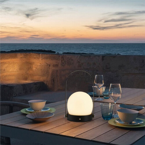 Rechargeable Touch Retro Bedside Lamp - Internet Celebrity Outdoor Camping Light 2