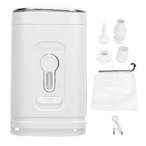 Tragbare Luftpumpe 1200 mAh, 5 Type-C-Düsen 1