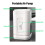 Tragbare Luftpumpe 1200 mAh, 5 Type-C-Düsen 6