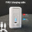 Tragbare Luftpumpe 1200 mAh, 5 Type-C-Düsen 9