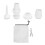 Tragbare Luftpumpe 1200 mAh, 5 Type-C-Düsen 15