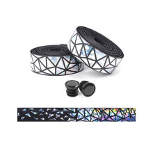Ruban de Guidon de Vélo Grip de Vélo avec ce Ruban de Guidon de Vélo pour une Conduite Incroyablement Confortable, Lot de 2, Argent