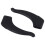 1 paio Bicchieri silicone Anti-out gancio 'orecchio Nero 1
