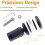 Bicycle Airtag Antitheft Front for Down Tube Bracket Protective Shell Mountain Bike Front Fork Expansion Locking Bracket 2