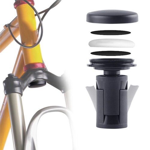 Bicycle Airtag Antitheft Front for Down Tube Bracket Protective Shell Mountain Bike Front Fork Expansion Locking Bracket 2