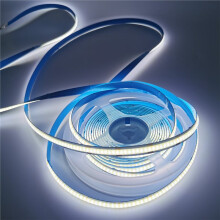 COB LED-Stripverlichting 10 Meter, Driekleurige Verlichting, 12V/24V, 608 LED'S Per Meter, Dimbare Tape voor Kamerdecoratie 12V