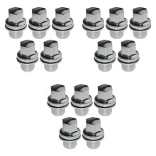 15 Pièces RRD500290 Capuchon D'Écrou de Roue pour 3 4 L322 Sport 2004-2009 Couvercle de Vis de Moyeu