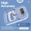 396Lbs/180Kg JX-180 Digital Hand Dynamometer Grip Strength Tester with LCD Screen for Forearm Training 3